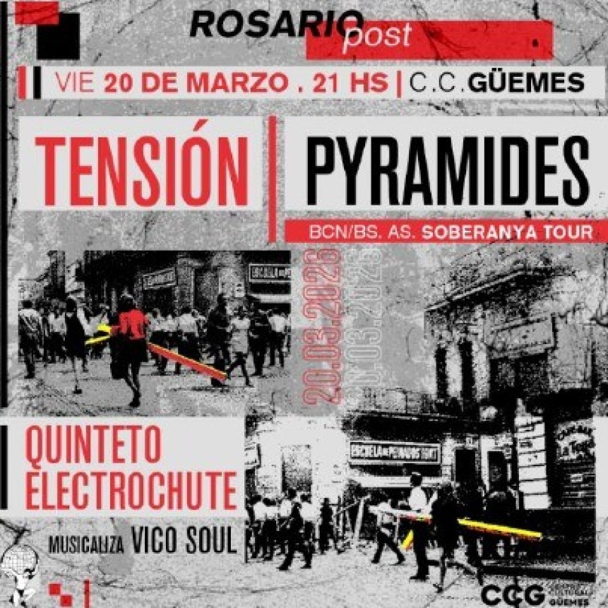 TENSI&Oacute;N I PYRAMIDES I QUINTETO ELECTROCHUTE